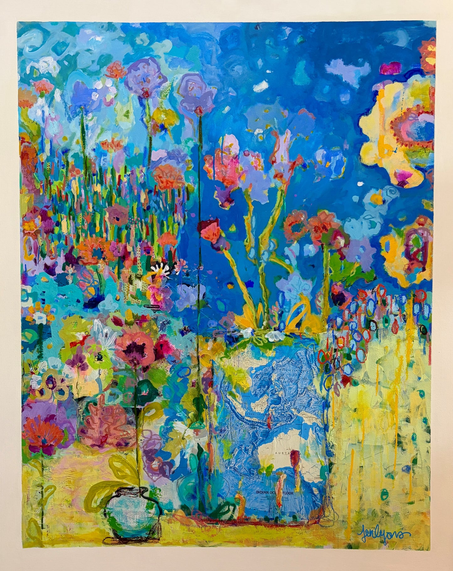 This Must Be The Place, 48" x 60"