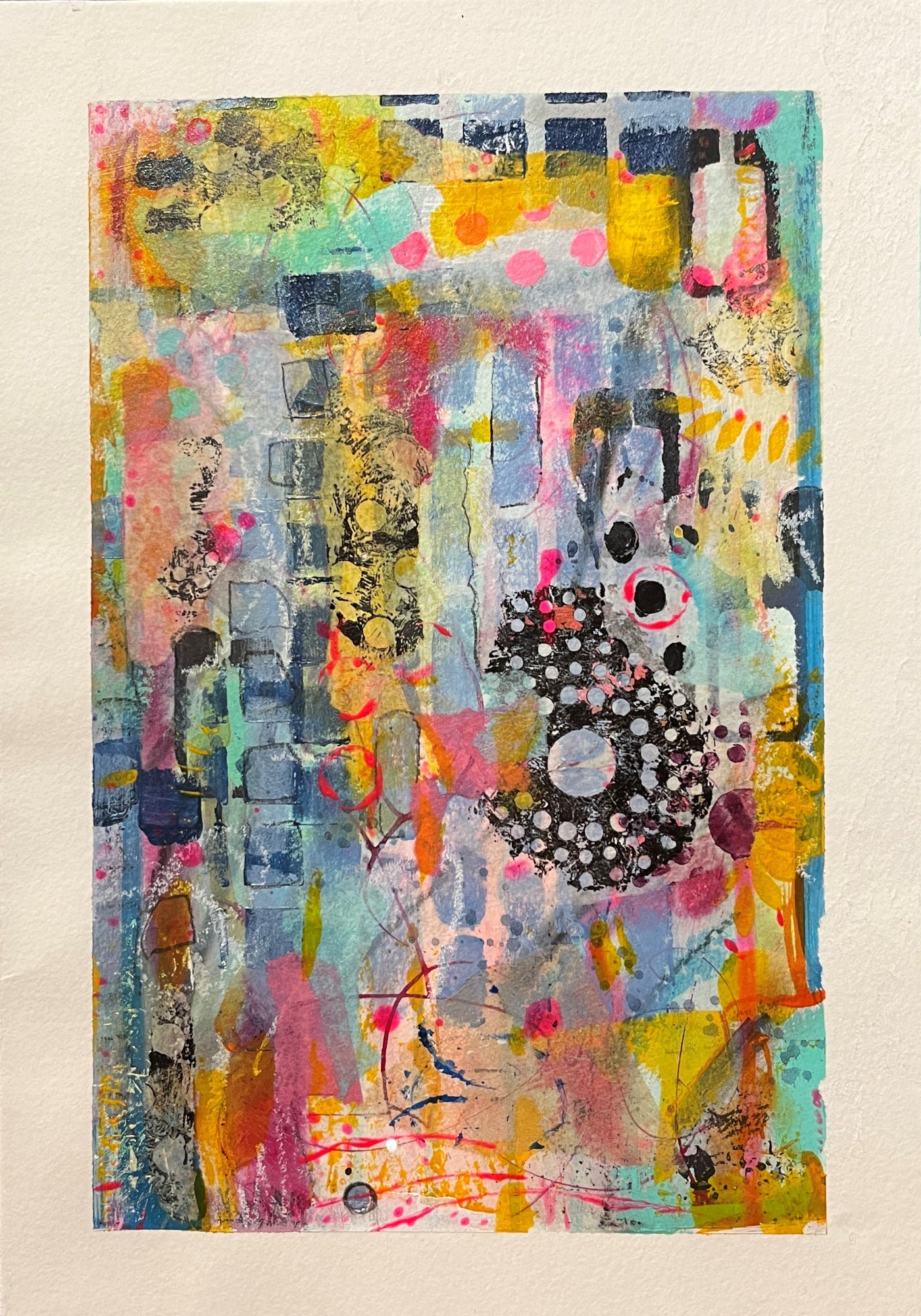 Patchwork Diptych, 6" x 9"